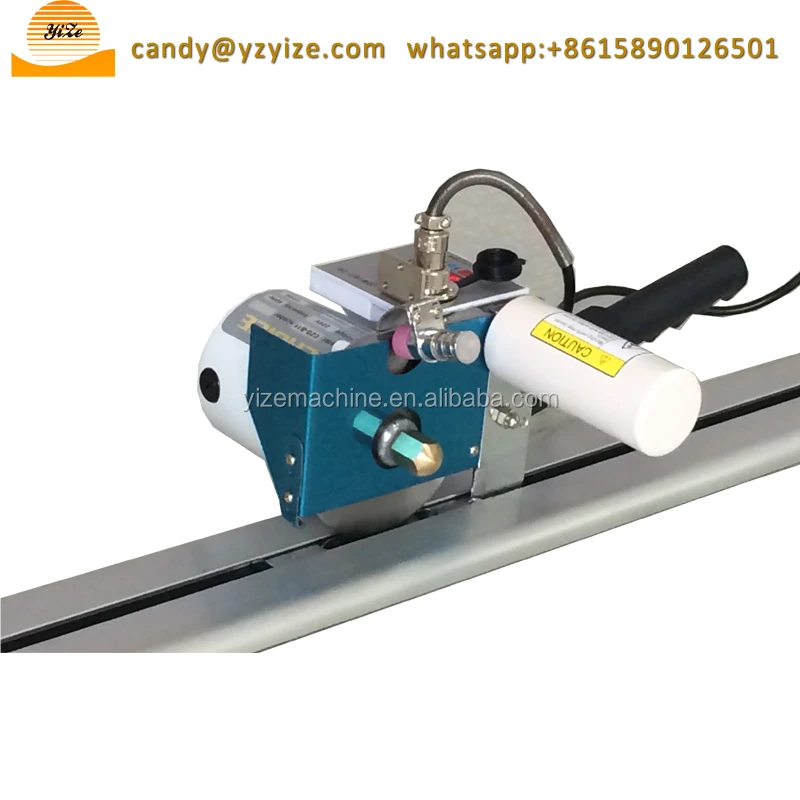 High speed linear cloth end cutter industrial cloth cutting machine