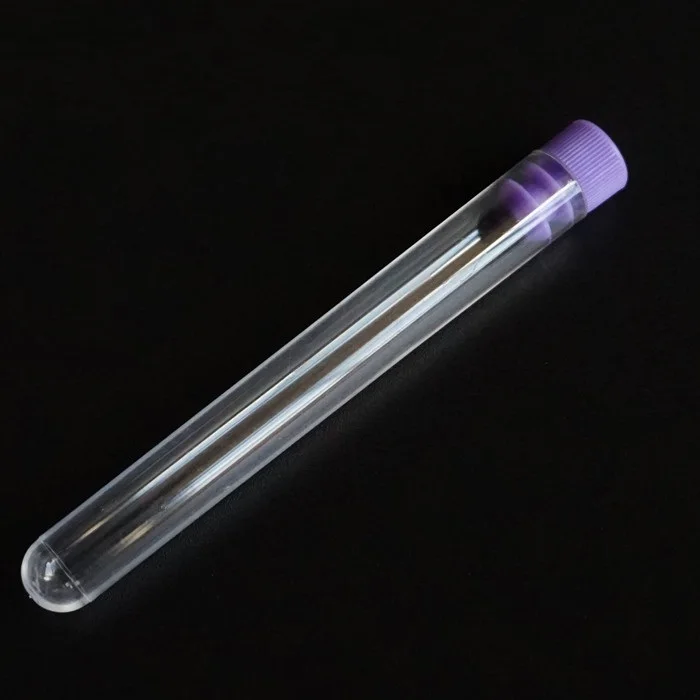 13X75 2Ml 5Ml Disposable Sampling Laboratory Borosil Borosilicate Glass  Plastic Types Test Tubes With Stopper Hat