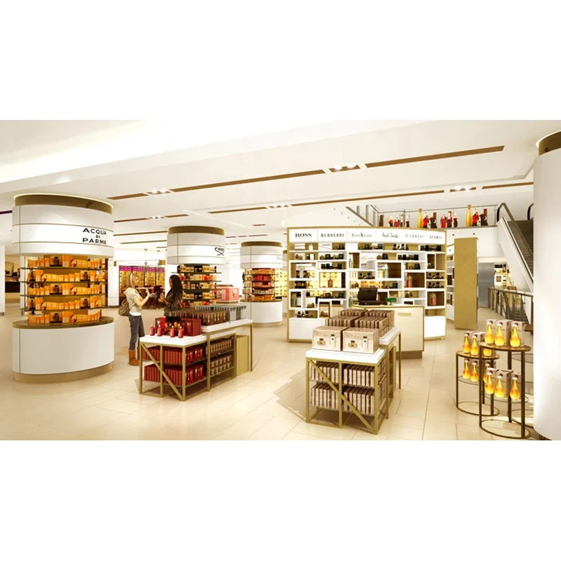 LUX Customized Modern Design Beauty Salon Store Furniture For Cosmetics