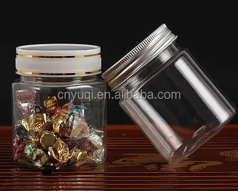 500g HONEY PET Transparents Plastic Honey Bottle Airtight Storage Jar