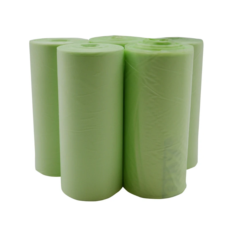
wholesale cheap biodegradable compostable plastic trash bag on roll 