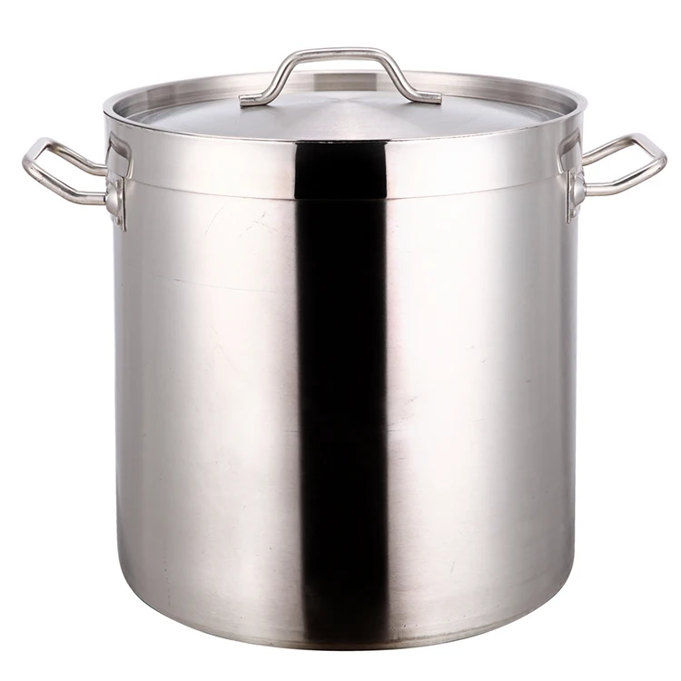 Best quality tall body crab pot belly stock pot belly cookware pasta cooking pot for induction cooker