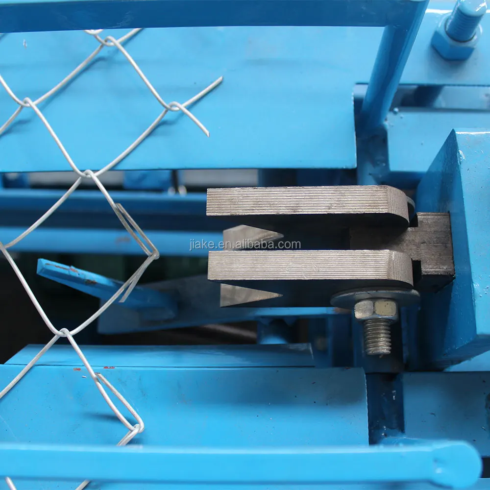 PVC wire chain link fence making machine price