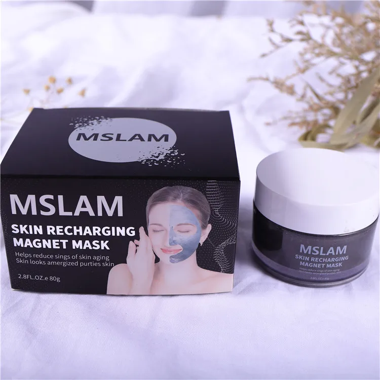 Factory Price Professional Natural Magnet Beauty Facial Mask deep pore cleansing moisturize masque