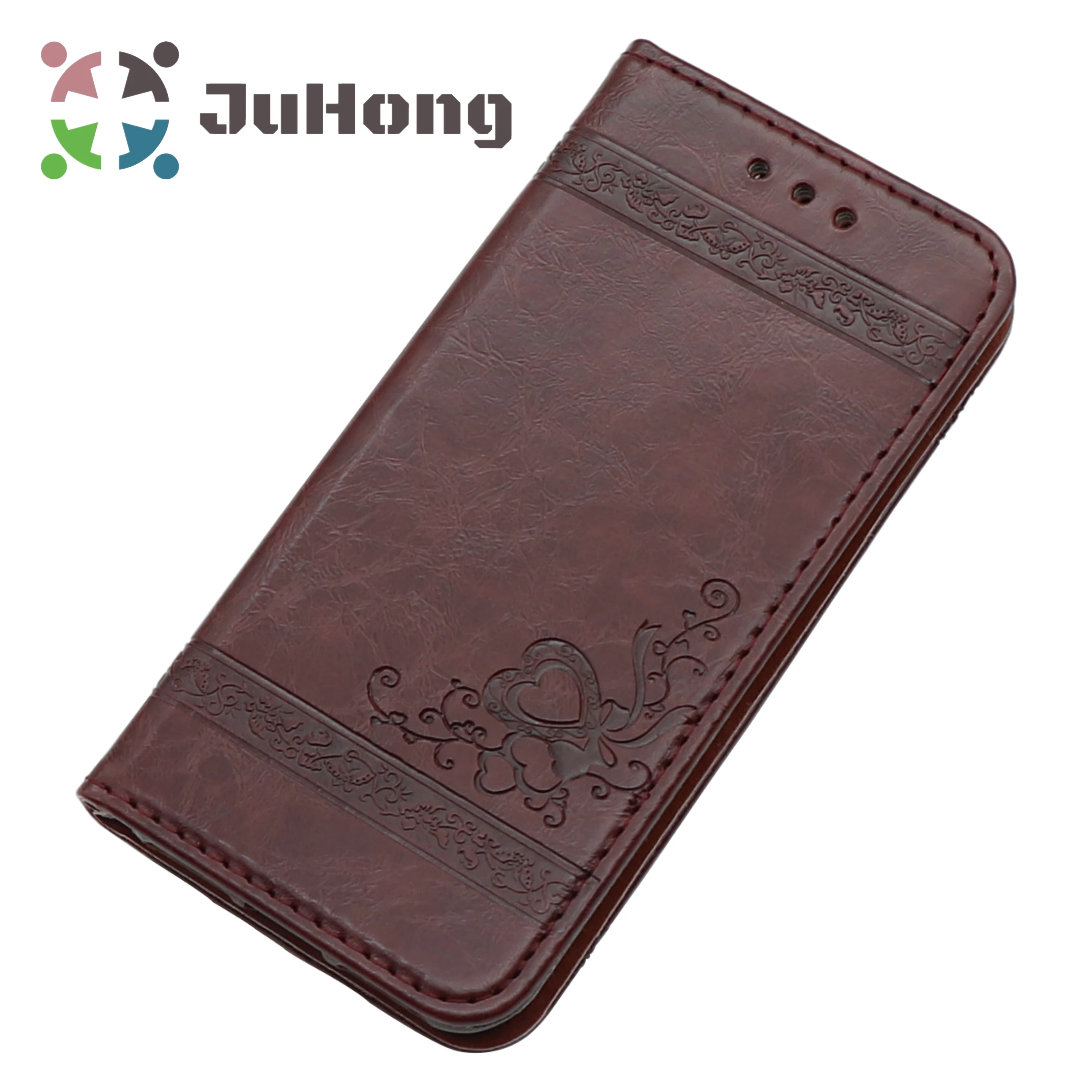 9 Color PU Flip Leather Magnetic Wallet Mobile Phone Case With Card Slot for iPhone 4/5/6/6 plus/7/7 plus/8/8 plus/X/Xs/XR/X Max