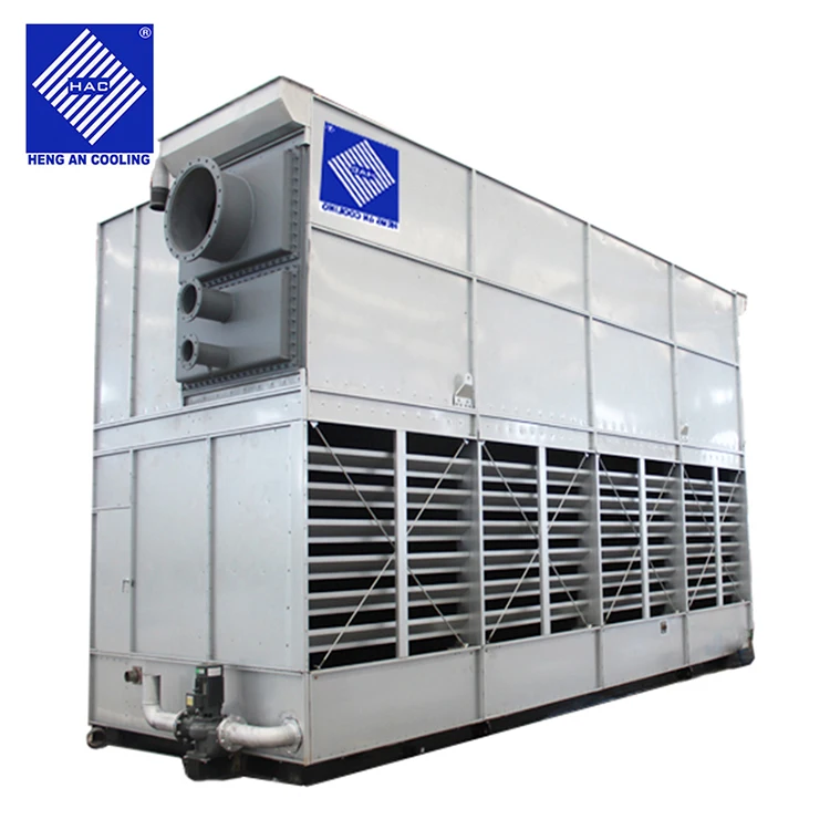 Industrial combined flow HDG steel 30ton water cooling tower