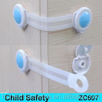 Cabinet Door Drawers Safety Latch Locks For Children Toddlers/Adjustable Child Safety Drawer Lock
