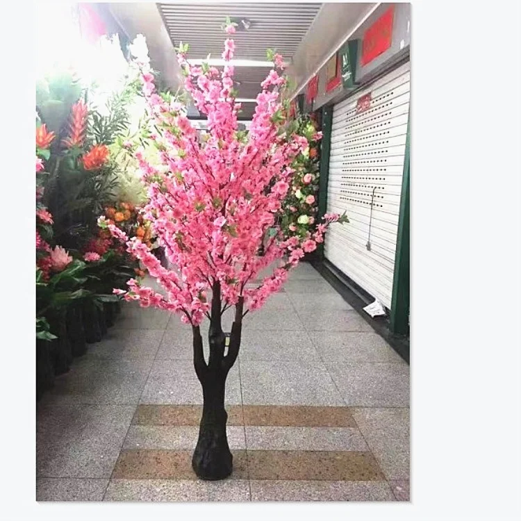 Chinese Supplier Artificial Peach Blossom Tree For Wedding Decoration