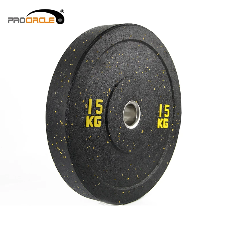 Cross Fitness Color Crumb Rubber Hi-temp Bumper Plate