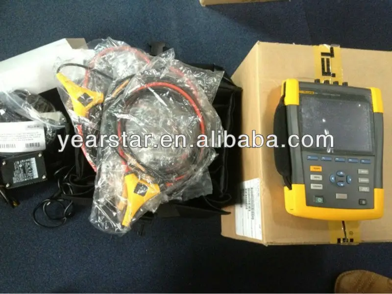 600 V CAT IV/1000 V CAT III rated Li-ion battery pack Fluke 434 II Three-Phase Power Quality and Energy Analyzers