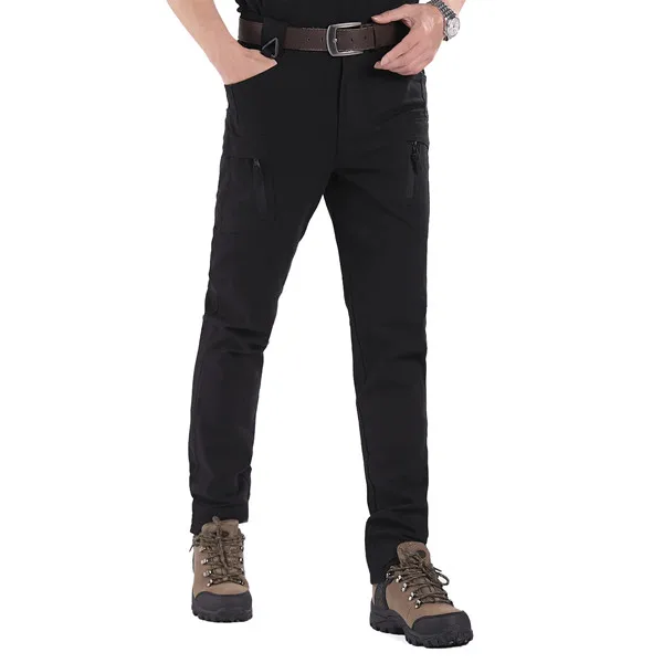 Мужские тактические брюки-карго ESDY IX9 черного цвета