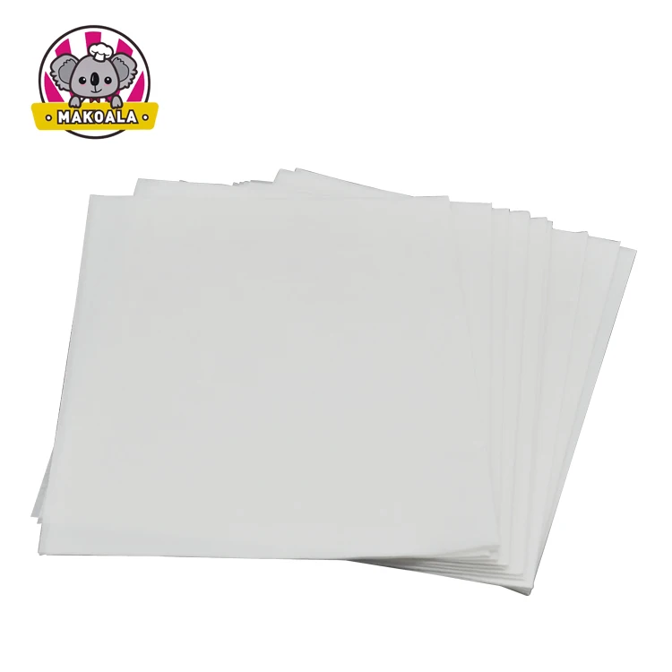 
China supplier direct sale biodegradable colored wax paper squares for candy wrapping 