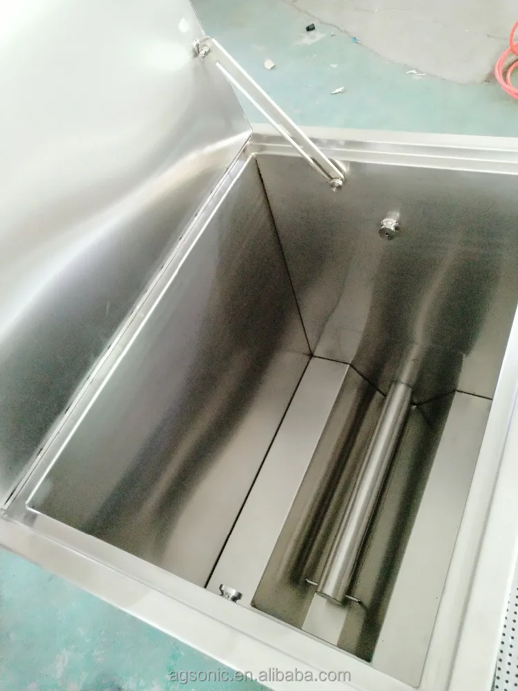 AG SONIC insulated heated soak tank for commercial kitchen use without noise