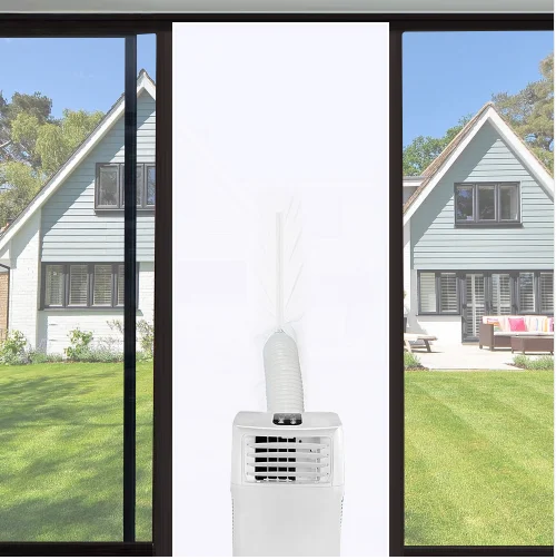 
Airlock Door Seal for Mobile Air Conditioner Units and Soft Cloth Sealing Baffle Door Seal With Magnetic Stripe 