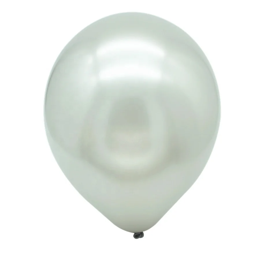 New Arrival  Wholesale 12' 2.8g Party Round Latex Metallic Balloons