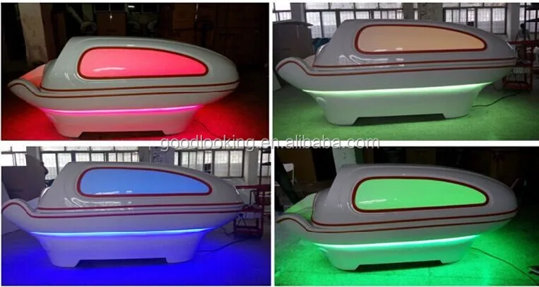 best selling Far Infrared sauna /LED Light Therapy Bed for Full Body Steam