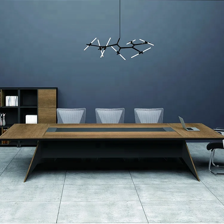 PENGPAI Modern professional luxury 20 person conference room table for office