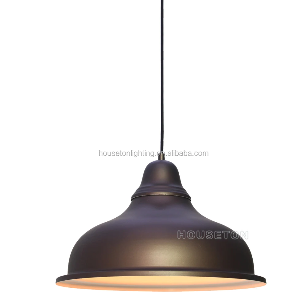 Simple design metal black retro decor vintage lamp pendant light for dining room