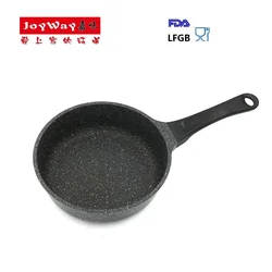 Die cas aluminium fry pan 24cm 28cm ceramic coating fry pan with marble coating