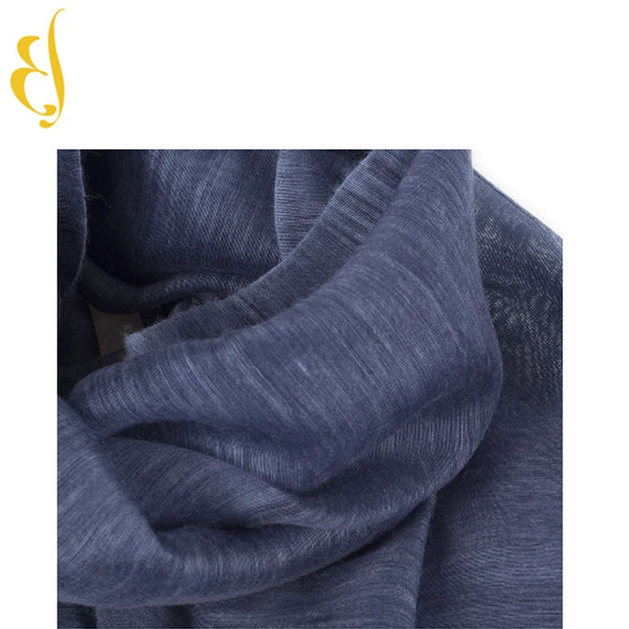 
Thin section silk wool double - file crocheted transparent silk scarf 