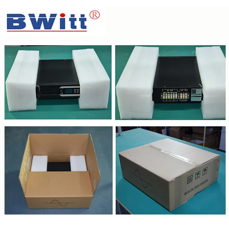 (Рекламная акция) шесть выходов 1 кВА 19 дюймов 48 В постоянного тока инвертор для монтажа в стойку автономный инвертор