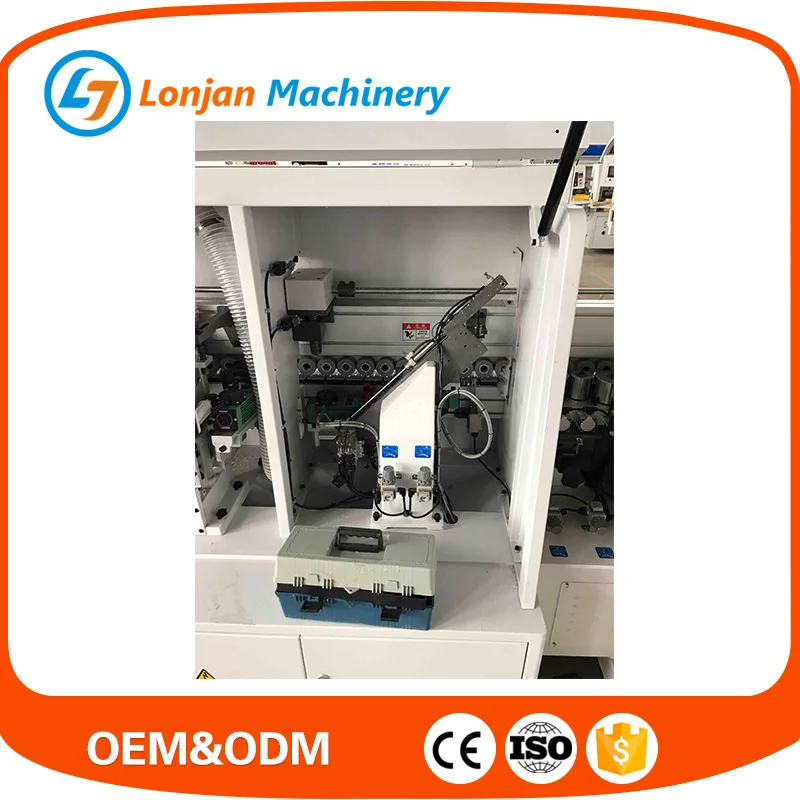 Woodworking S800F Automatic Corner Rounding PVC Edgebander Edge Banding Machine