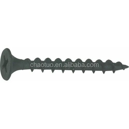Black Phosphate Drywall Screw, Gypsum screw, Wood screw