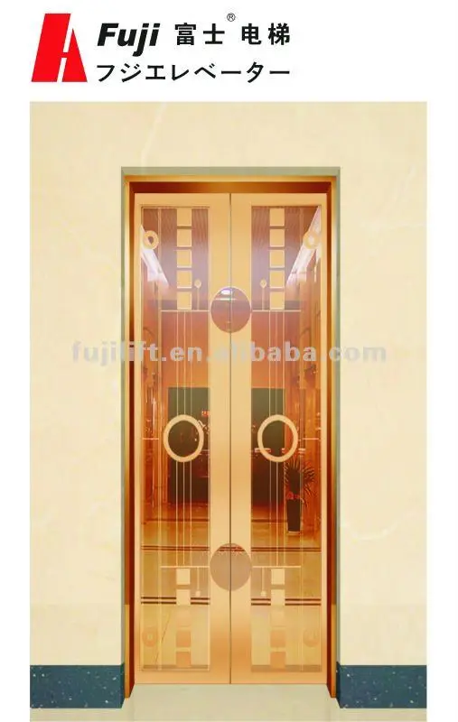 21 Persons 1600KG Luxury Office Building Elevator VVVF Drive FuJi 304# Ss Cabin Lift