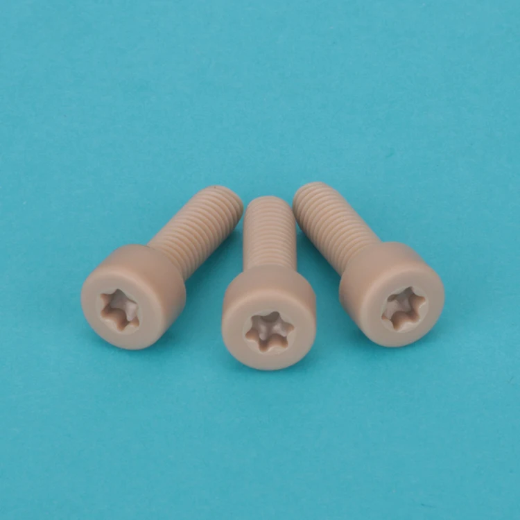 PEEK Torx Head Screws Plastic Bolt Screw and Nut