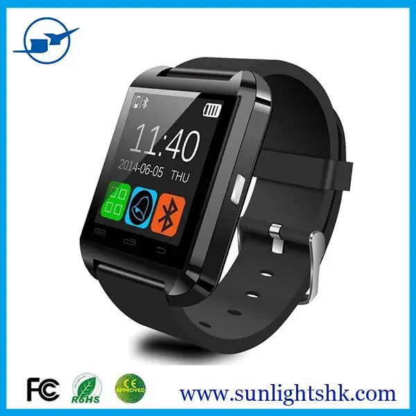 2015 touch screen smartwatch phone, Bluetooth android u8 smart watch DZ09 V8 M26 GT08 Q8