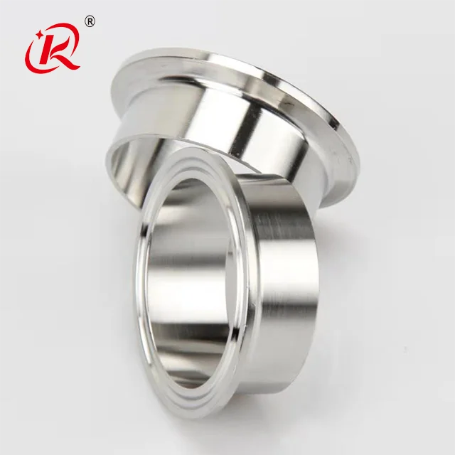 High quality SS304 Sanitary stainless steel press fittings connector clamp ferrule joint