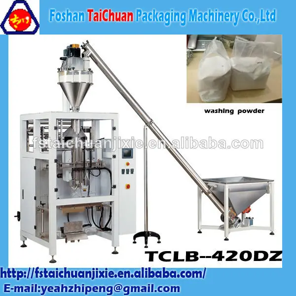 packaging powder washing machine