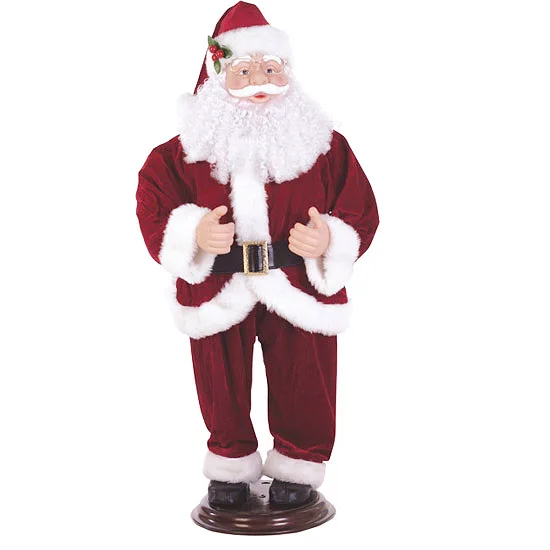 Christmas Decoration Supplies Large Electric Xmas Dancing Santa Claus for Christmas Decorations Christmas Toys