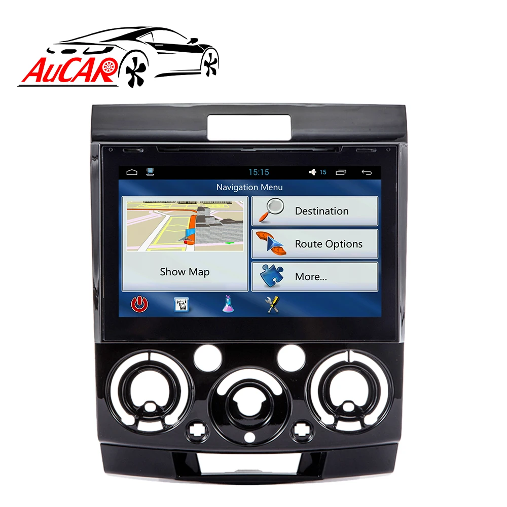 Автомагнитола AuCAR для Ford Ranger F250 2006-2011, 8 дюймов, Android, DVD, GPS, Wi-Fi, 4G, GPS