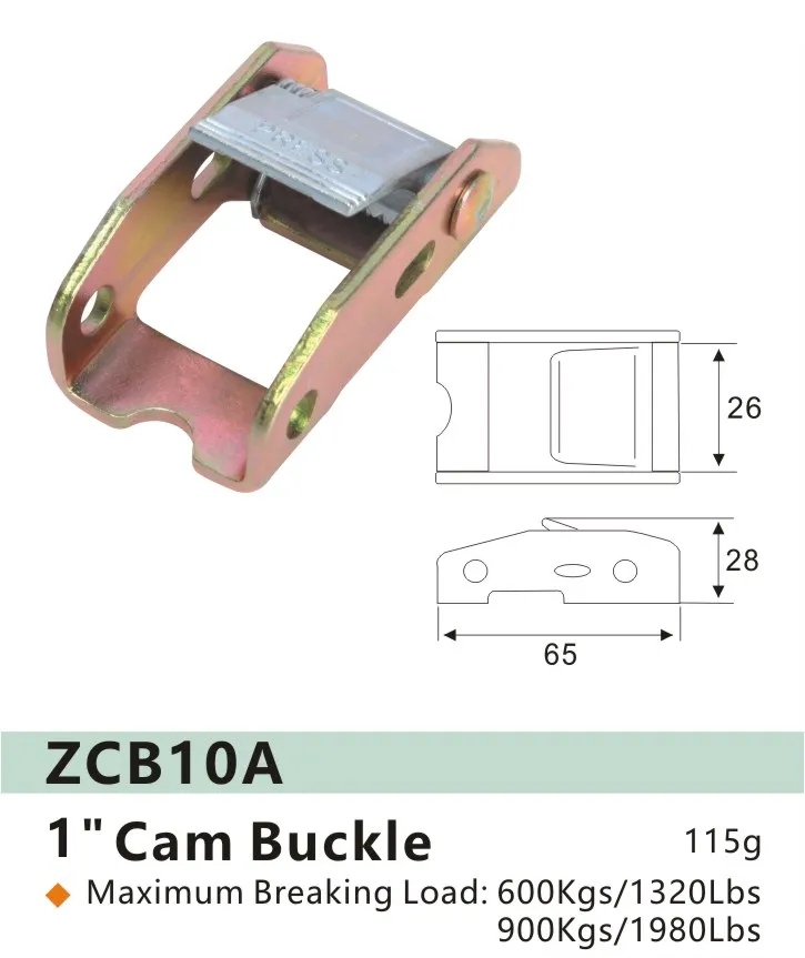 25mm Cam Buckles Zinc Alloy