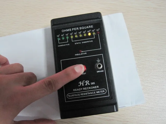 Surface resistance meter