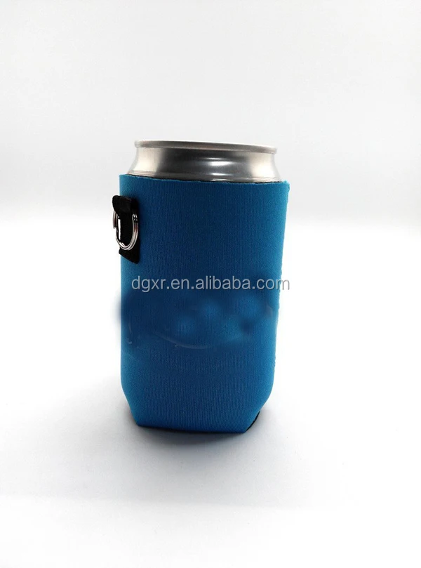 Durable promotional pattern printing neoprene can cooler with cigarette holder and lighter