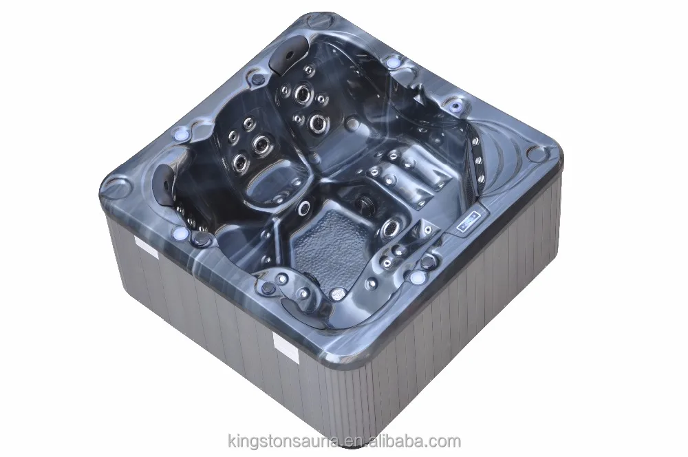 Dark color 5 person with 60Jets 3000w hot tub spa reviews 2018 supplies / Massage Spa / Whirlpool Spa (KGT-JCS-58)