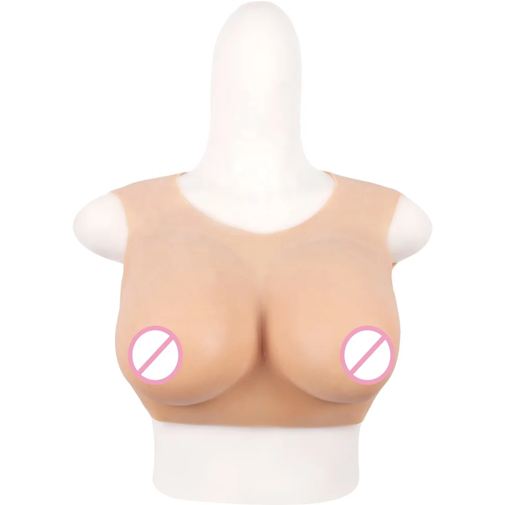 drop shippig D Cup High Quality Silicone Breast Form For Men Mastectomy Transvestite Crossdresser