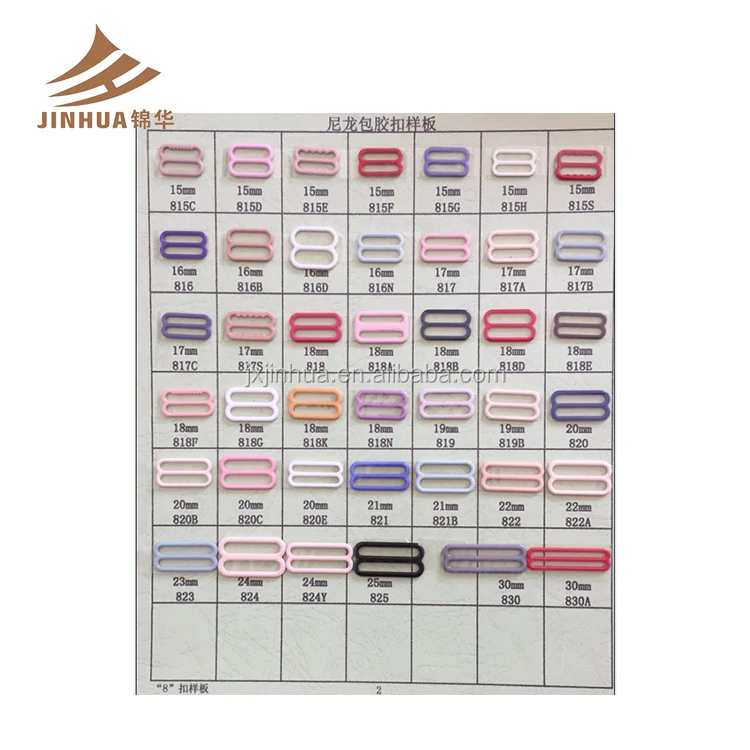 
Wholesale Best Quality Meta O Ring Bra Hook And Slider 