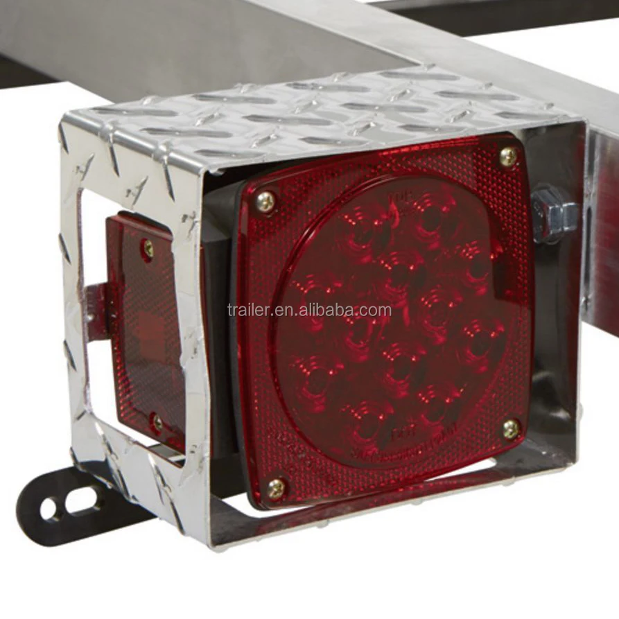 Большой Рыболовный каяк охотничий мотоцикл алюминиевый Универсальный автомобильный прицеп Алюминиевый напольный комплект 4 фута x 8 футов