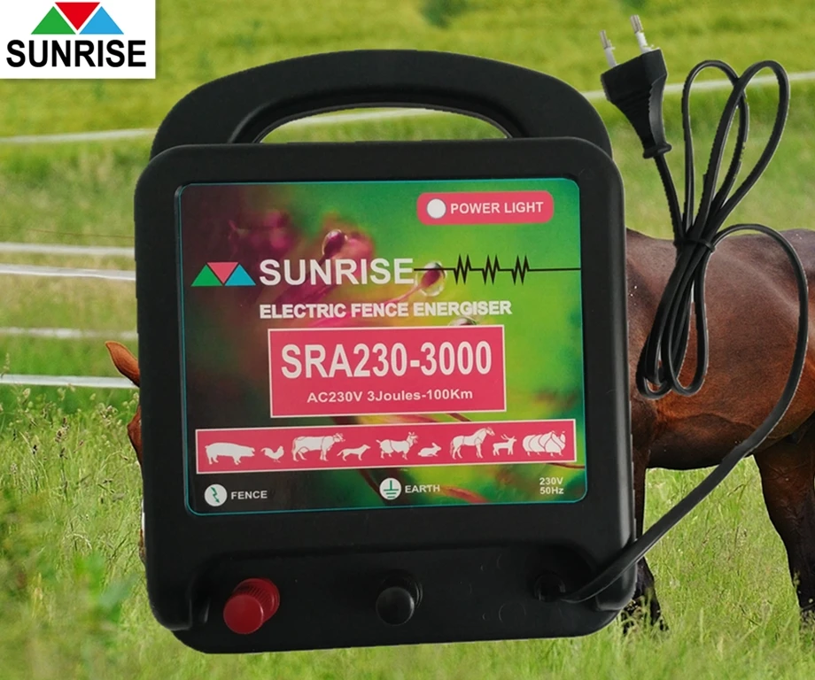 
PV Protection 100 KM electric fence energizer 