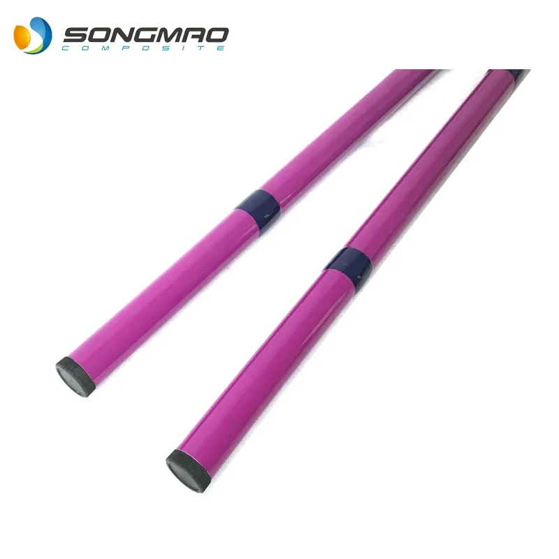 Hot selling 4m 6m fiberglass telescopic flag pole