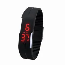 New 2015 Fashion Sport LED Watches Candy Color Silicone Rubber Touch Screen Digital Watches, Waterproof Bracelet Wristwatch