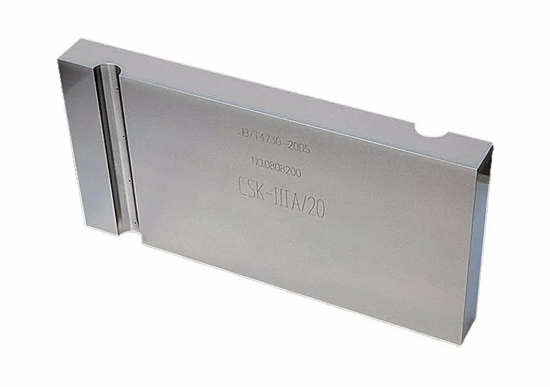 IIW-Type 2 Ultrasonic Testing Calibration Blocks NDT UT Block for Gauge Calibration