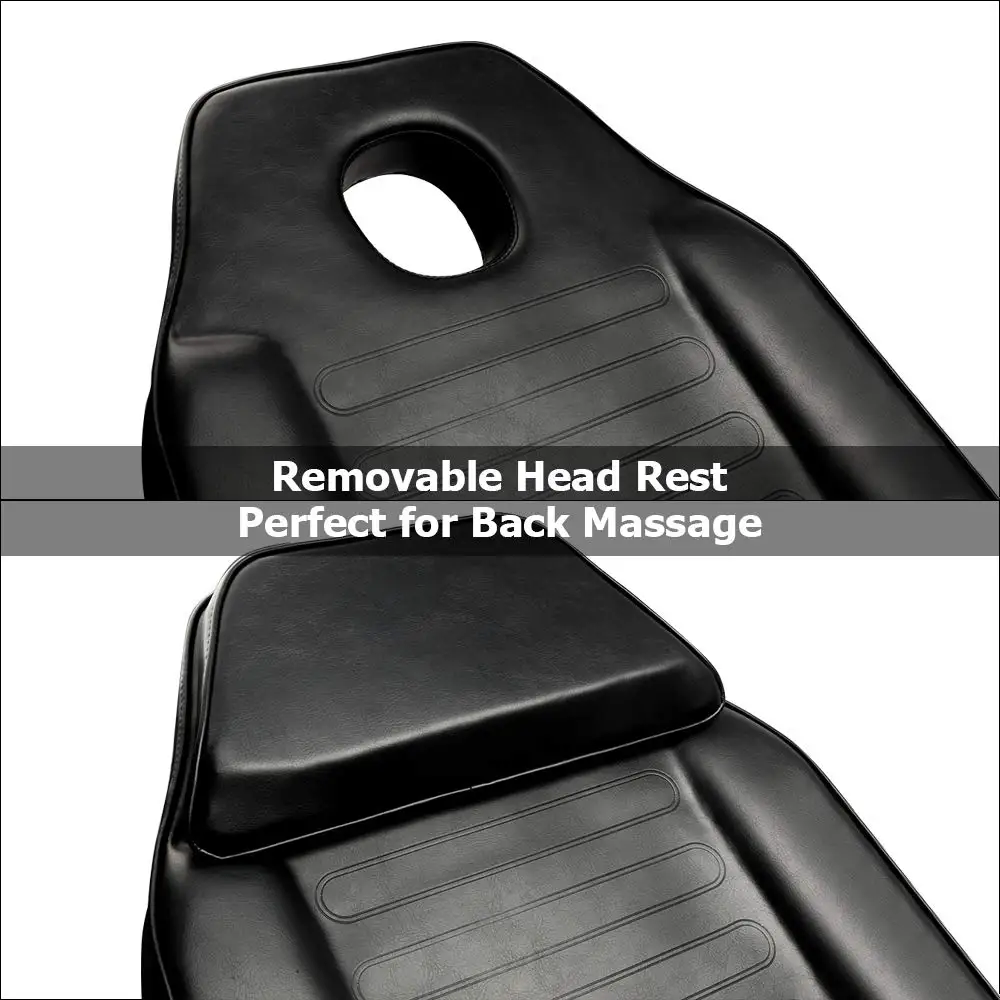 Регулируемый массажный стол, кровать для лица, стул с воском для тату и съемным подлокотником, портативный косметический стул