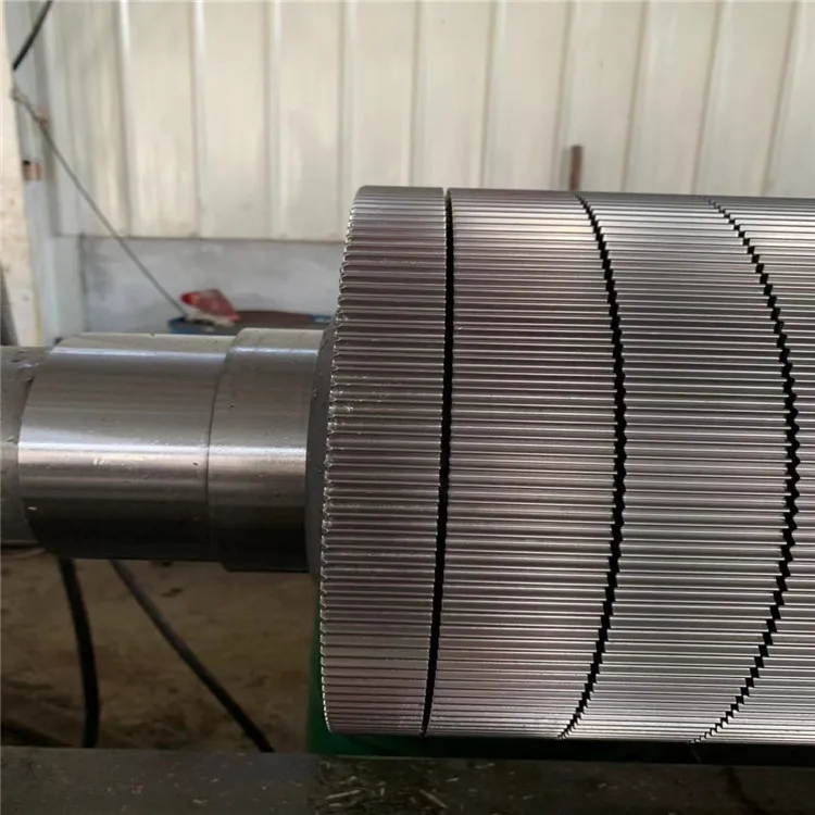 Professional High Precision Corrugating Roller Single Side Machine Corrugating Roller Alloy Corrugating Roller