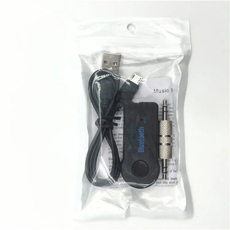 2019 автомобильный музыкальный приемник Bluetooth универсальный 3 5 мм потоковый A2DP беспроводной AUX аудио адаптер с микрофоном для телефона MP3
