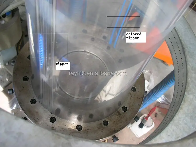 PE Zip Lock Film Blowing Machine