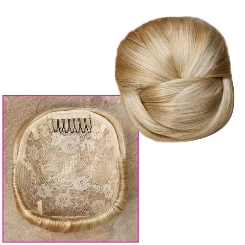 
Higher quality Cheaper price clip in hair bun for white woman 